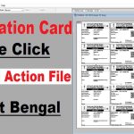 5 Ration Card Action File West Bengal